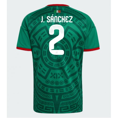 Meksiko Jorge Sanchez #2 Kotipaita MM-kisat 2026 Lyhythihainen